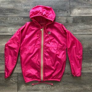 K-WAY pink windbreaker
